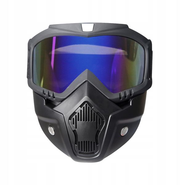 MASKA Airsoft Snowboard GOGLE Laser zdjęcie 4