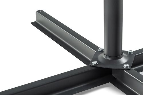 PARASOL OGRODOWY 3.5 M SKŁADANY WERONA DUŻY SZARY na Arena.pl