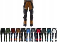 Spodnie bawełniane Z TWOIM HAFTEM LOGO NAPISEM odzież firmowa robocza