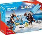 playmobil 70606 family fun ice fisherman 27el