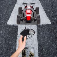 SAMOCHÓD ZDALNIE STEROWANY BUGGY WYŚCIGOWY FORMUŁA 4-KANAŁOWY 2,4GHZ