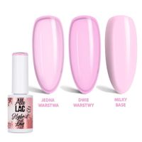 Lakier hybrydowy LED/UV Gel Polish Pinks PI7 Misty Rose AlleLac 6g