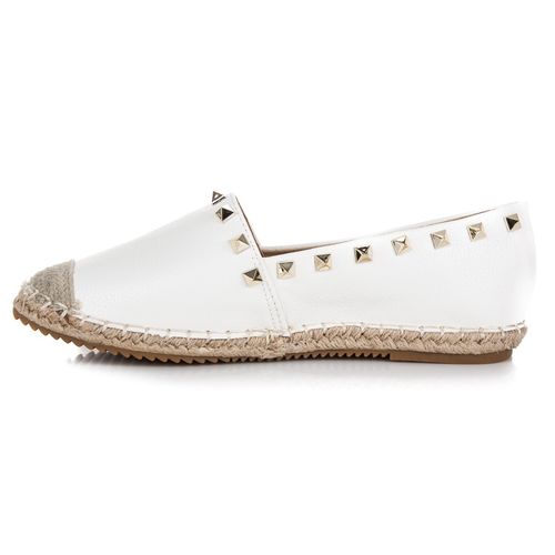 Wsuwane białe espadryle r.36 na Arena.pl