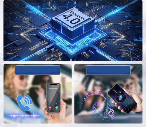 UŻYWANE Radio samochodowe Inefala 45W z Bluetooth i tunerem FM nowoczesny na Arena.pl