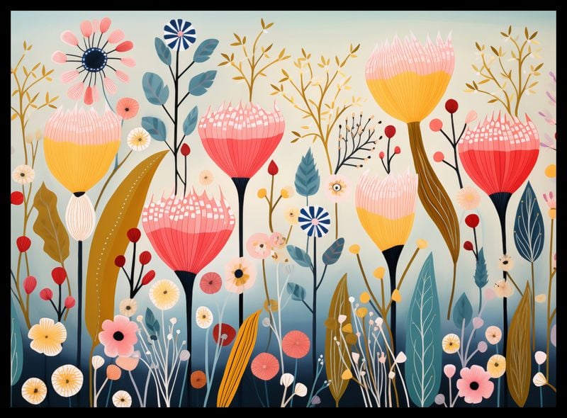 Plakat 55x40cm Ogród Marzeń zdjęcie 2