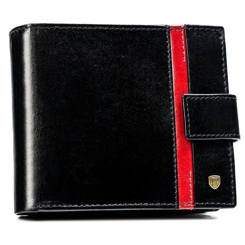 elegancki, skórzany portfel męski - rovicky na Arena.pl