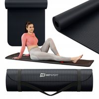 Wodoodporna karimata fitness mocna do pilatesu jogi ćwiczeń gruba 1cm NBR