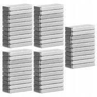 MAGNES NEODYMOWY PŁYTKA ZESTAW 50 SZTUK 10x5x1 MM