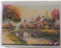 puzzle 1000 części 75 x 50 cm wioska