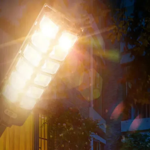 Lampa solarna led czujnik ruchu zmierzchu pilot latarnia nocna uliczna na Arena.pl