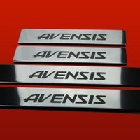 Listwa progowa TOYOTA AVENSIS MK2 T25 Stal nierdzewna 304 połysk 4szt