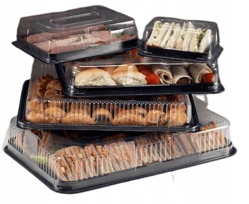 PATERA TACA CATERING ŻYWNOŚĆ TALERZ PÓŁMISEK 25x35 DO DALSZEJ ODSPRZEDAŻY na Arena.pl