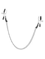 Klipsy Na Sutki Połączone Łańcuszkiem Fetish Alligator Pipedream