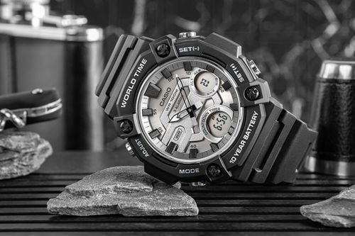 zegarek męski casio aeq-120w-7avdf + box na Arena.pl