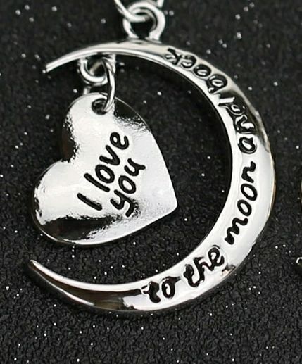 1 2023 Breloczek Moon Serce Miłość Live Zakochani Kupidyn zdjęcie 6