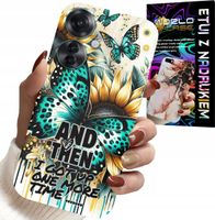ETUI DO OPPO RENO11 F 5G - AND THEN I GOT UP, KOBIECE WZORY + FOLIA