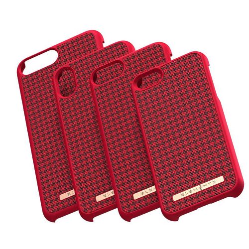 Materiałowe etui do iPhone Xs / X (Red) na Arena.pl