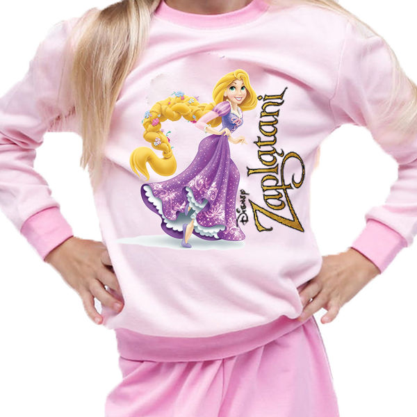 Piżama dziecięca Zaplątani - Tangled zdjęcie 1
