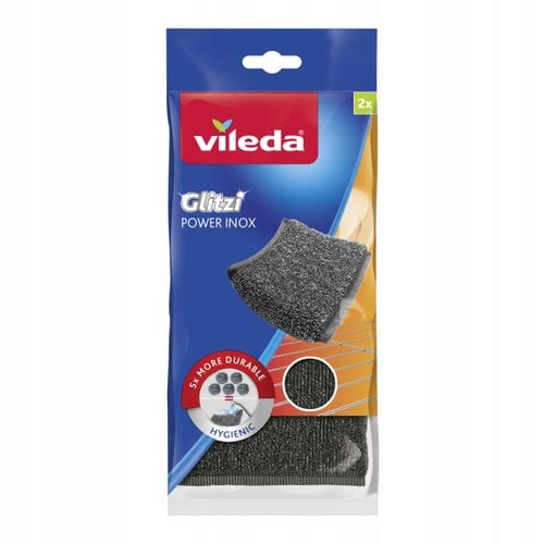 zmywak vileda glitzi power inox 2 szt. na Arena.pl