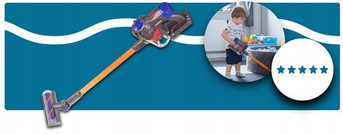 Odkurzacz Pionowy dla Dzieci z Dźwiękiem 2w1 i Ręczny Funkcja Ssania Dźwięk na Arena.pl