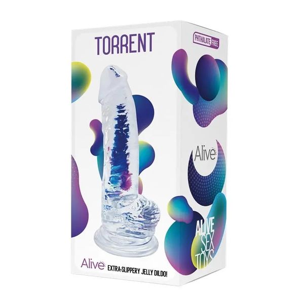 dildo al.torrent (jelly clear) zdjęcie 2