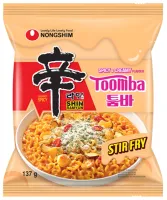 Oryginalne danie Shin Ramyun Toomba, spicy & cream 137g - Nongshim