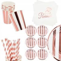 Kubeczki Talerzyki Papierowe Serwetki Naczynia Dekoracje Na Stół Panieński