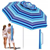 MOVTOTOP PARASOL PLAŻOWY O DUŻEJ WYTRZYMAŁOŚCI 6.5 FT, OCHRONA UV 50+