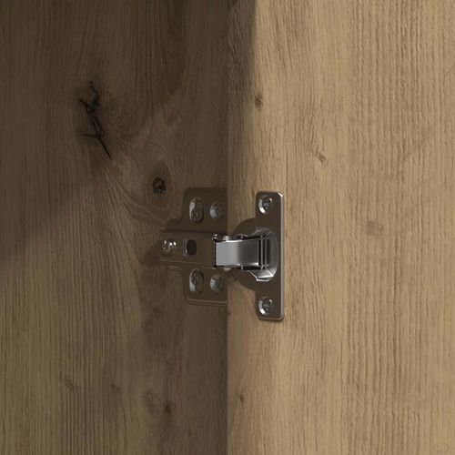 Toaletka Brązowy 102 x 33 x 135 cm Materiał drewnopochodny na Arena.pl