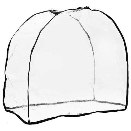 Pokrowiec na wózek dla zwierząt przezroczysty 65 x 32 x 57 cm na Arena.pl