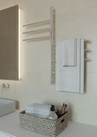 ELNA Grzejnik łazienkowy elektryczny Vertical 6 ruchome ramiona Chrom