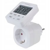 PROGRAMATOR CZASOWY DO GNIAZDKA ELEKTRONICZNY TIMER ZEGAR CYFROWY WYŁĄCZNIK