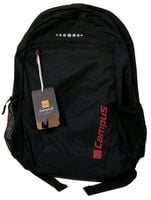 Plecak Campus Essential 18L czarny podróżny wycieczkowy