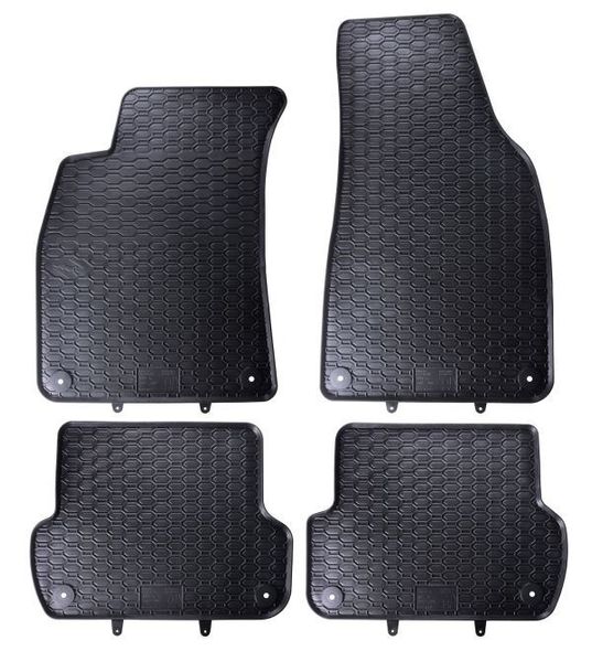 Dywaniki gumowe AUDI A4 B6 2000-2004r. zdjęcie 1