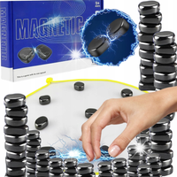 MAGNETYCZNA GRA W SZACHY 80Kulek KAMIENIE MAGNETYCZNE GRA EDUKACYJNE ZESTAW