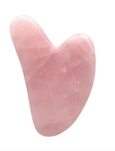 Fluff Kamień Gua Sha do masażu twarzy różowy na Arena.pl