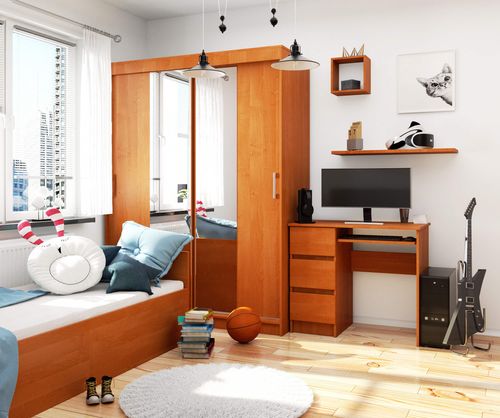 BIURKO KOMPUTEROWE A-6 90 cm LEWE OLCHA na Arena.pl