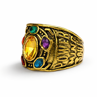 Rękawica Nieskończoności | Średnica 18 mm | Metal | Pierścień | Avengers