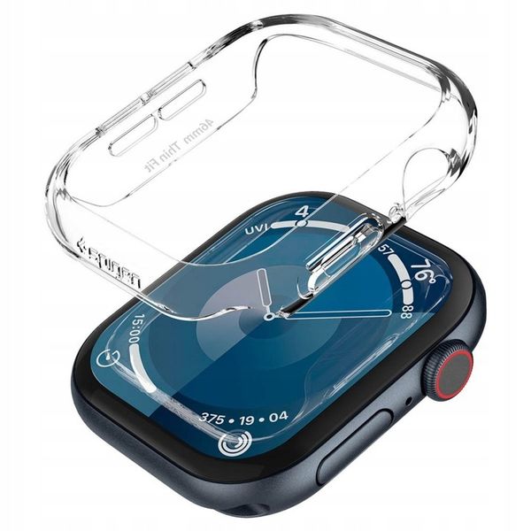 SPIGEN THIN FIT APPLE WATCH 10 (42 MM) CRYSTAL CLEAR zdjęcie 7