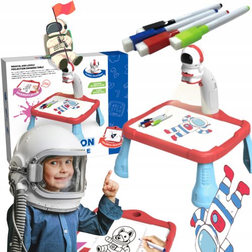 Astronauta projektor Rzutnik do nauki rysowania slajdy Prezent dla Chłopca na Arena.pl
