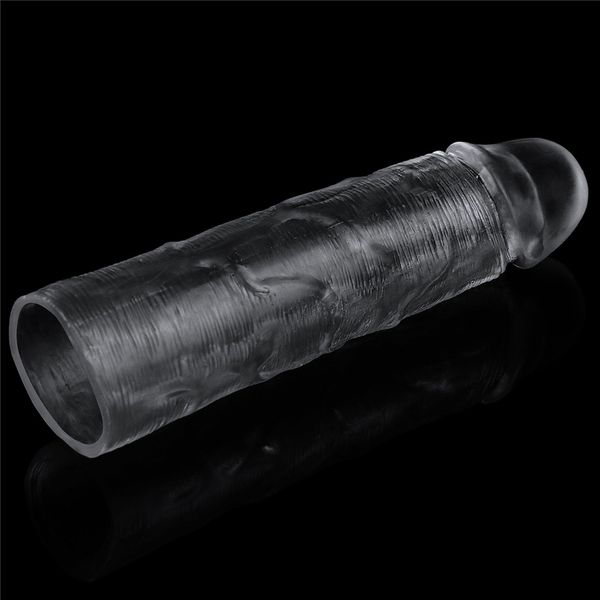 Flawless Clear Penis Sleeve Add 1'' zdjęcie 8