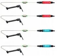 ZESTAW4x SWINGERY HANGERY SYGNALIZATOR WĘDKARSKI ŚWIETLIK GRUNT METOD FEDER