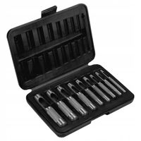 Zestaw wycinaków do otworów TOPEX 03A490 3 - 12 mm (9 elementów)