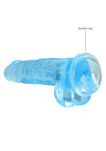 realistic dildo with balls - 8""""/ 21 cm na Arena.pl
