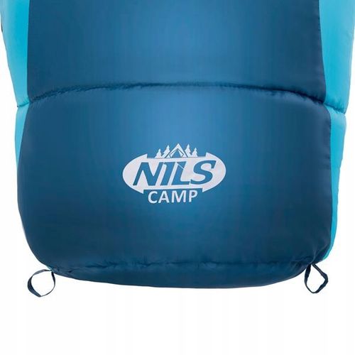 NILS NC2012 ŚPIWÓR SZARO-NIEBIESKI pod namiot 80x220 na Arena.pl