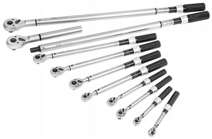 KLUCZ DYNAMOMETRYCZNY Z BLOKADĄ CERTYFIKAT KALIBRACJI ETUI 60-330NM 1/2 JCB zdjęcie 7