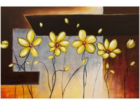 60X40CM WZROST KWIATKÓW OBRAZ