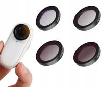 Telesin Zestaw 4x Filtr CPL ND8 ND16 ND32 Do Kamery Insta360 Go3 Go2