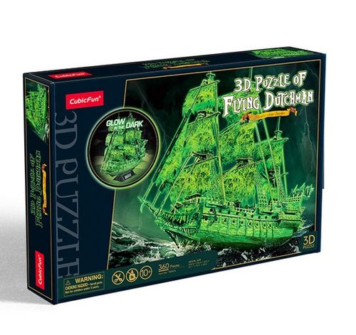 Puzzle 3D Latajacy Holender Świecący W Ciemno 0417 na Arena.pl