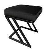 Pufa ZETA LOFT ławka taboret podnóżek metal MG19